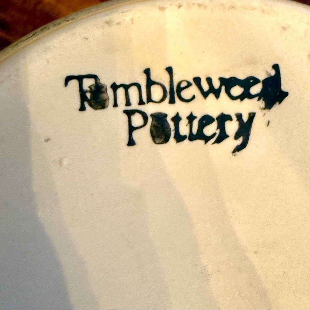 Bald & Beautiful pottery coffee mug, by Tumbleweed Pottery. Preowned. - Picture 5 of 5